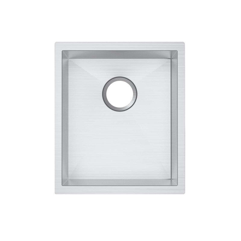 TWM12 Brushed Silver Top/Undermount/Flush mount Sink