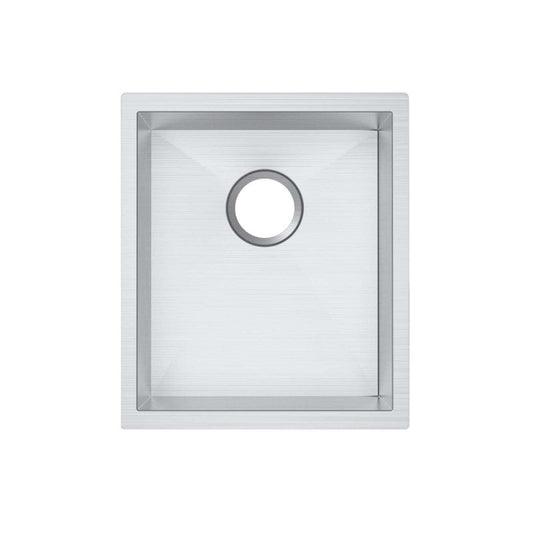 TWM12 Brushed Silver Top/Undermount/Flush mount Sink