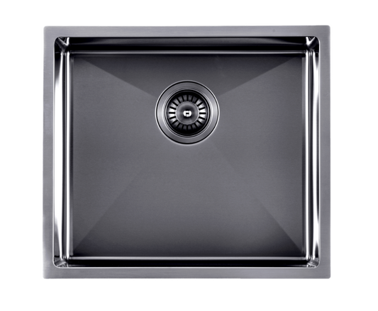 TWM5B Matte Gun Metal Grey Rectangular Top/Undermount Sink