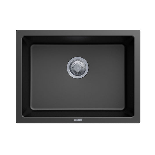 TWM6145 Matte Black Rectangular Top/Undermount/Flush mount Sink