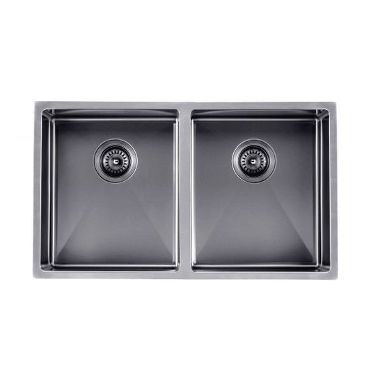 TWM6B Matte Gunmetal Grey Rectangular Top/Undermount/Flush mount Sink