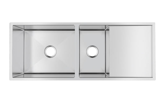 TWM9.2 Satin Chrome Rectangular Top/Undermount/Flush mount Sink