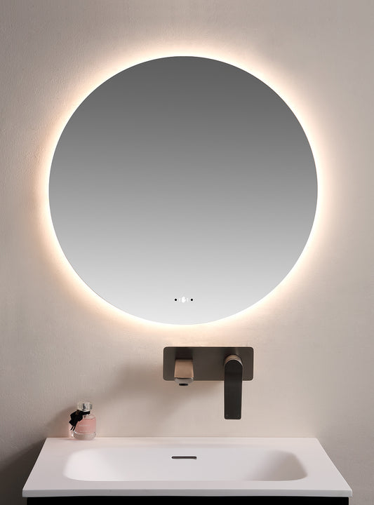 UL900BMM Luna Round Mirror