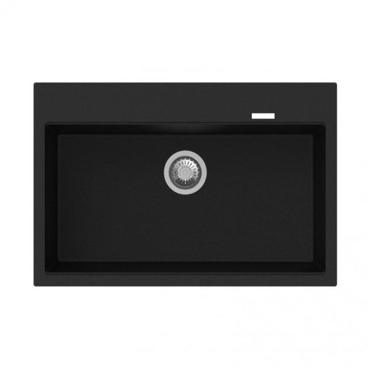 TWMW780-G Waltz Matte Grey Top/Undermount/Flush mount Sink